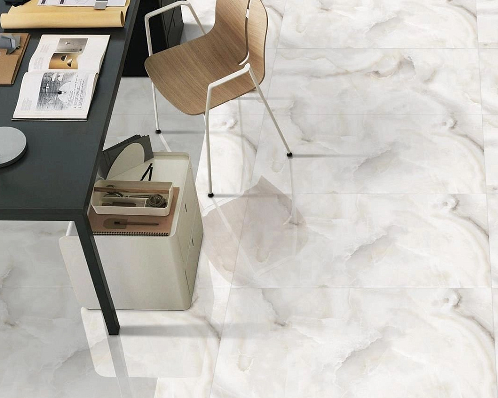 Cloud White Glossy 60x120